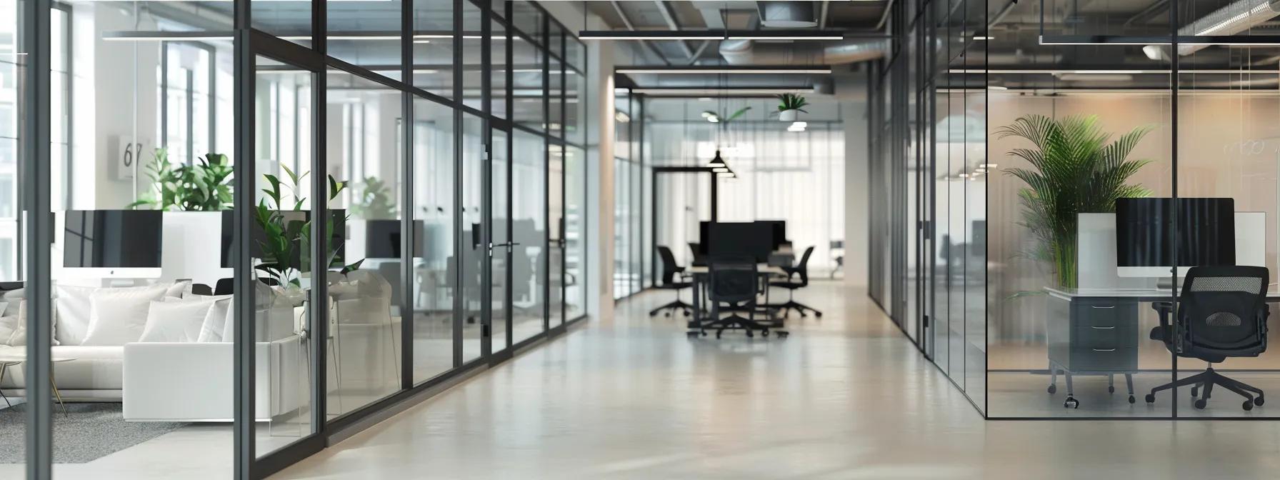 IT office With Dazonn Written on walls